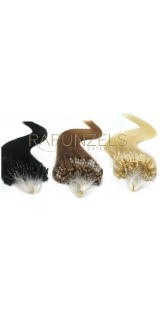 1 Gram 20" Micro Loop Colour #1 Jet Black (25 Strands)